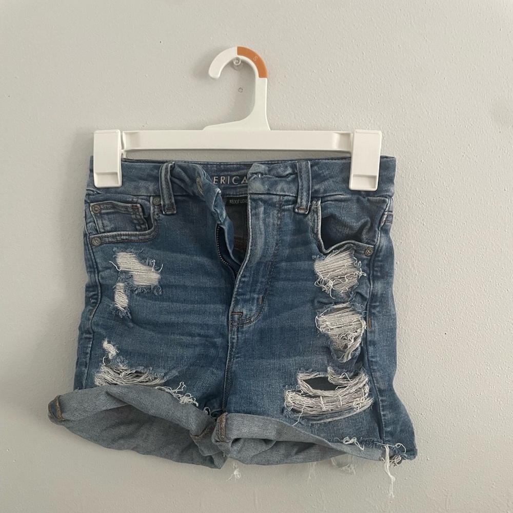American eagle jean shorts
